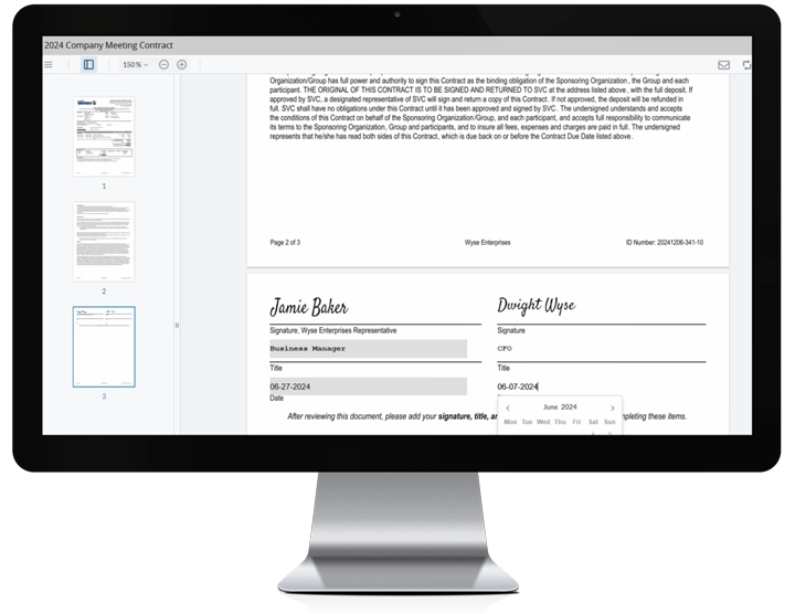 Campwise Digital Signature